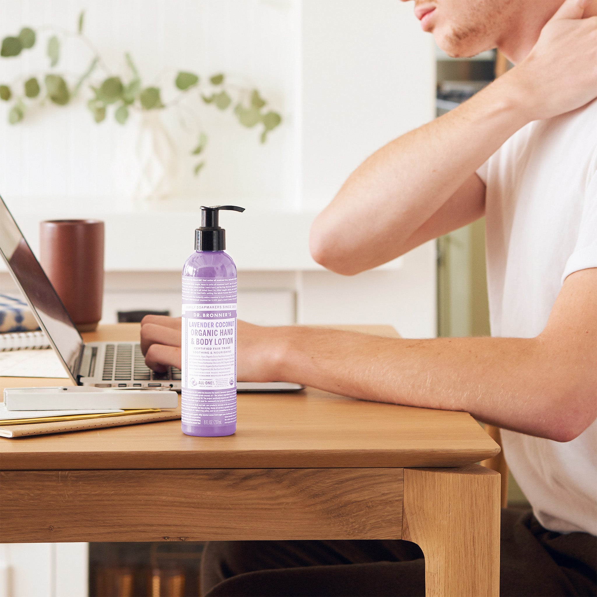 Alternative view of Lavender Coconut Organic Lotions