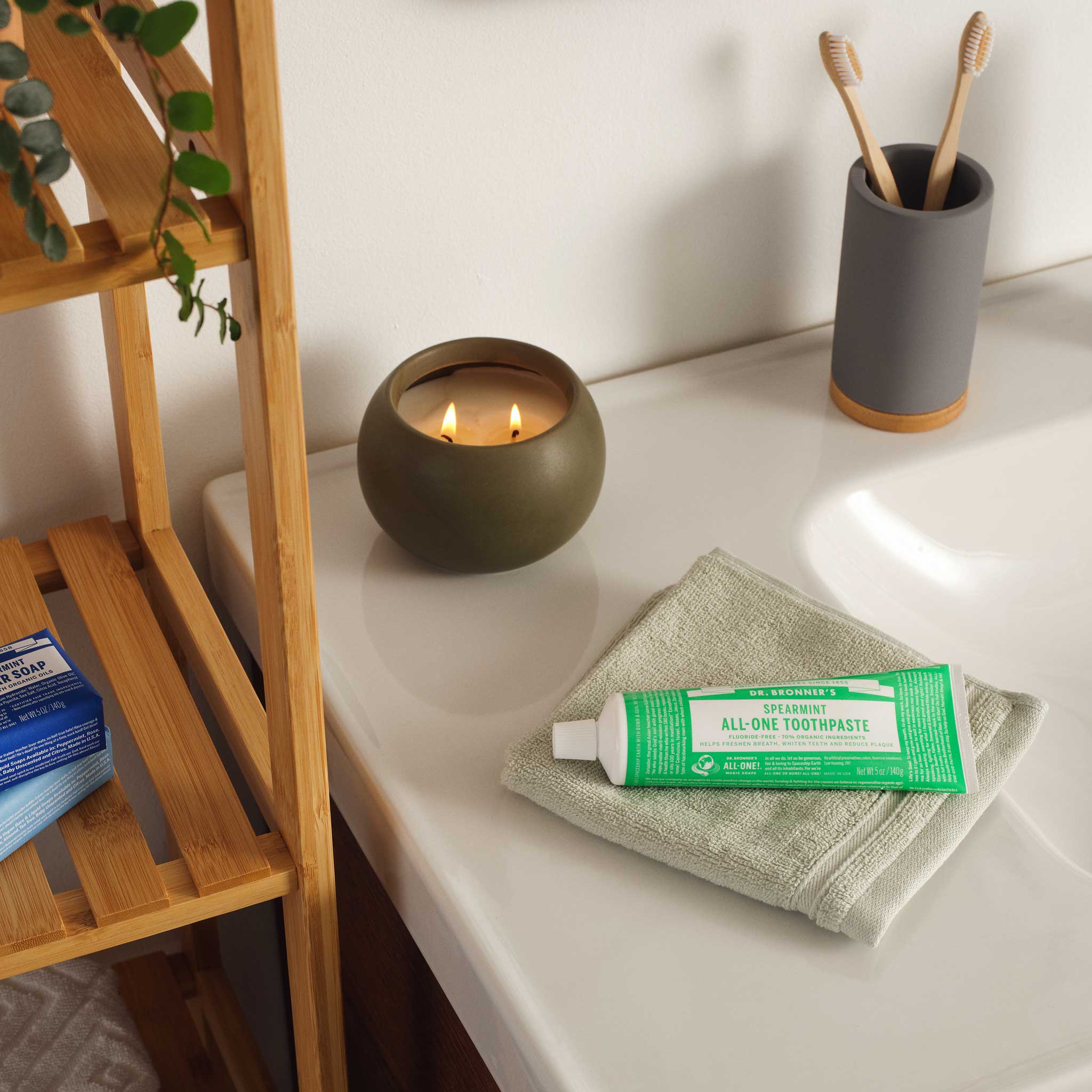 Alternative view of Spearmint All One Toothpaste